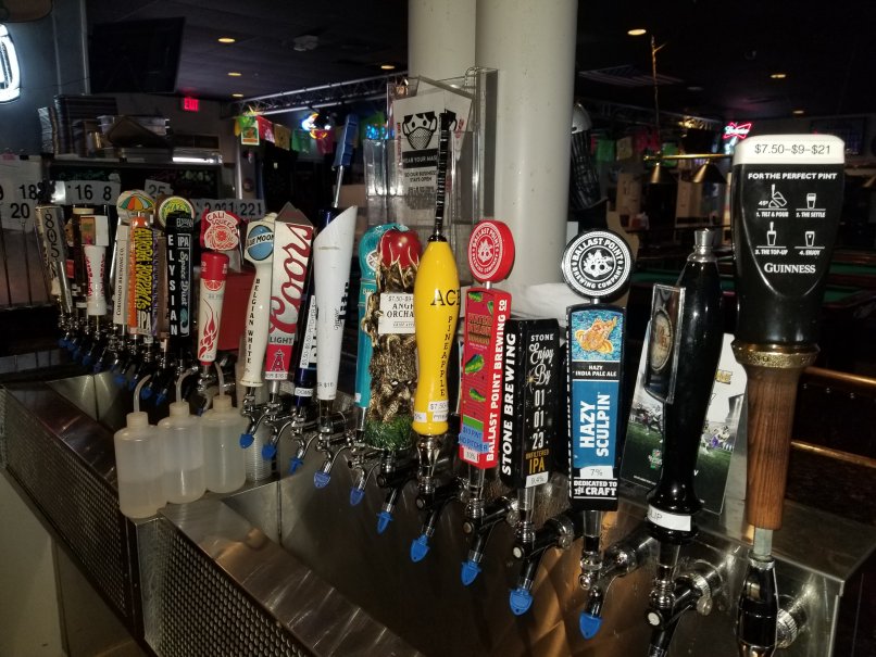 24 Beers on Tap